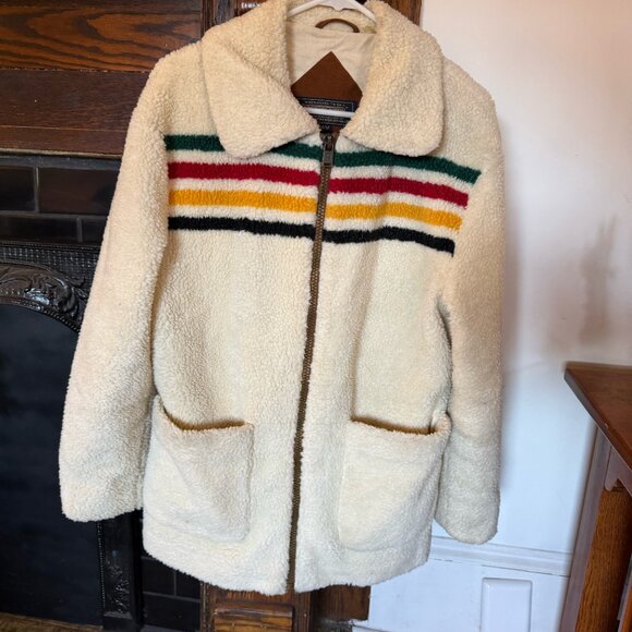 Women's Pendleton Glacier Sunset Sherpa Jacket - Picture 2 of 4
